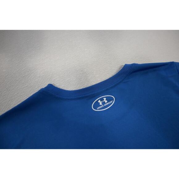 Under Armour Gym Shirt HeatGear Loose Performance Athletic Tee Mens Sz Large - Picture 8 of 8